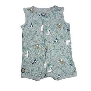Carter's 12 Month Tank Shorts Romper Jungle